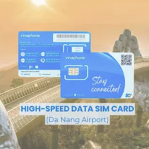 베트남 비나폰 4G/5G SIM 카드(유심) (다낭 국제공항 픽업 또는 호텔 배송)